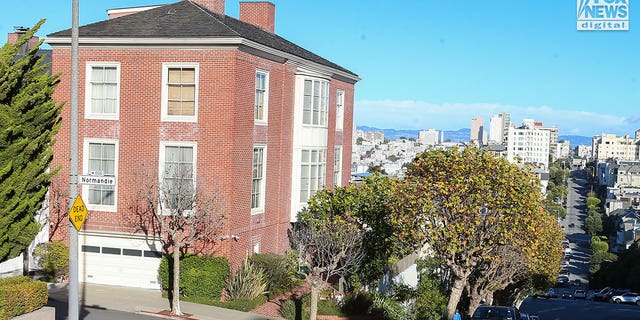 General views of the home of Paul Pelosi and Nancy Pelosi in San Francisco, November 1, 2022.