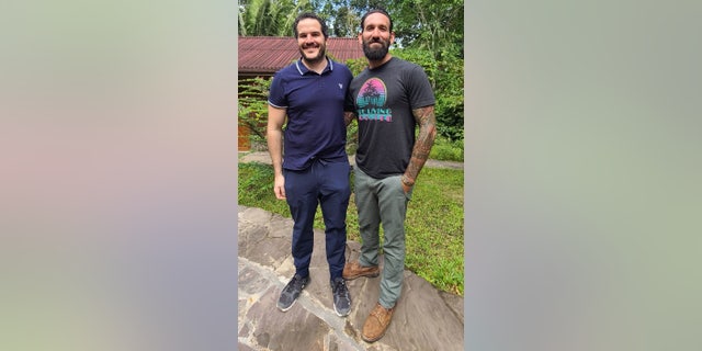Jesse Gould, the founder of Heroic Hearts Project, and Phil Sussman, who traveled to Peru for an ayahuasca ceremony earlier this year. 