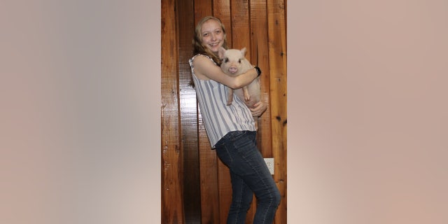 Alexis Waldron said she always wanted a pet pig — and Petunia was the perfect match. 