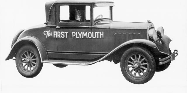 The 1928 Model 72 was Plymouth's first car.