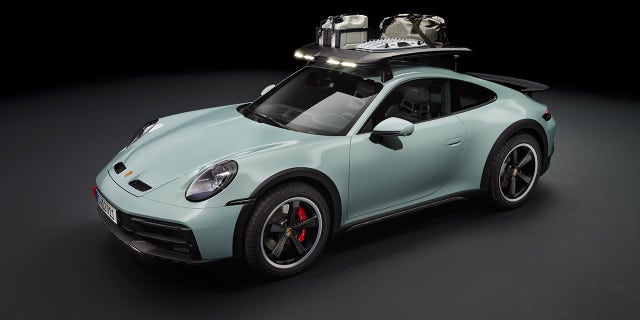 The 911 Dakar was built for off-pavement driving.