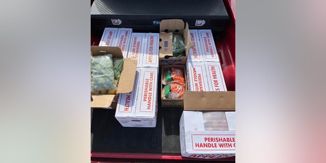 Authorities said deputies isolated and seized the produce Duncan delivered to three schools in Franklin County that day.