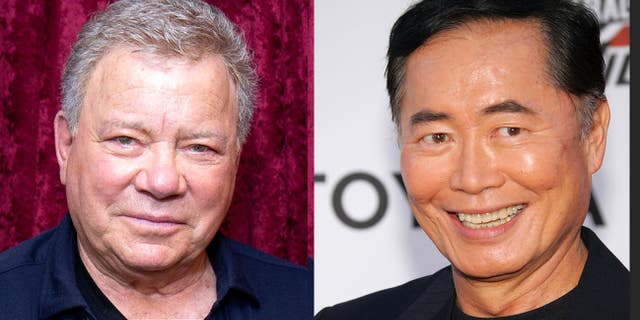 After William Shatner, left, claimed that George Takei, right, is constantly