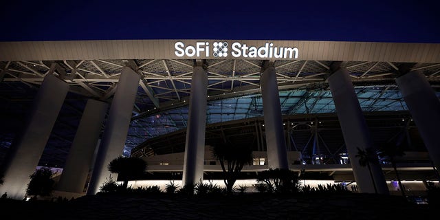 SoFi Stadium after a game between the Minnesota Vikings and Los Angeles Chargers on Nov. 14, 2021, in Inglewood, California.
