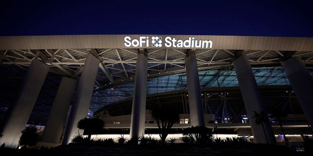 SoFi Stadium after a game between the Minnesota Vikings and Los Angeles Chargers on Nov. 14, 2021, in Inglewood, California.