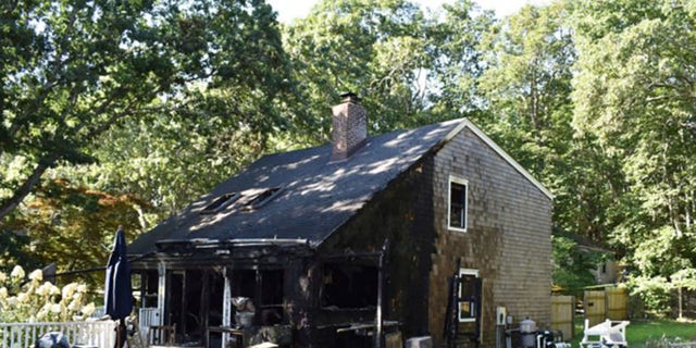The family rented the $1.8 million house for a week in August before the 3 a.m. fire. 