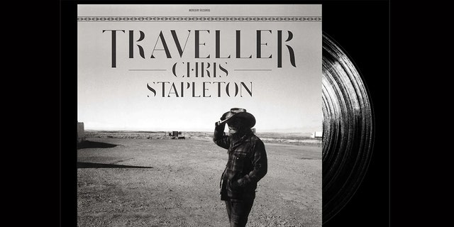 The plaid upholstery is the same design as the jacket worn on Stapleton's debut album.