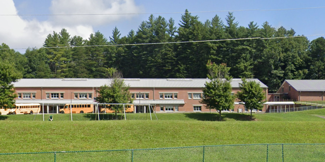 West Elementary School in Swain County, North Carolina. 