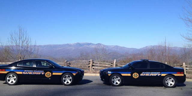 Swain County, North Carolina, Sheriff's Office patrol cars.