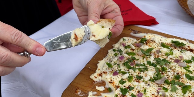 Tex-Mex butter board at University of Georgia tailgate