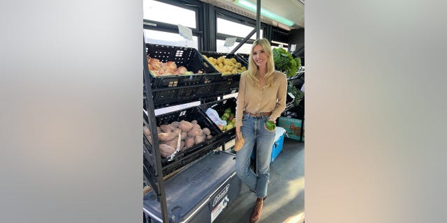 Ivanka Trump spent Giving Tuesday in North Carolina.