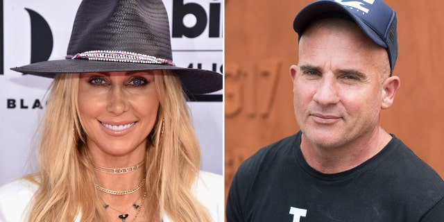 Tish Cyrus seemingly confirmed her relationship with Dominic Purcell.
