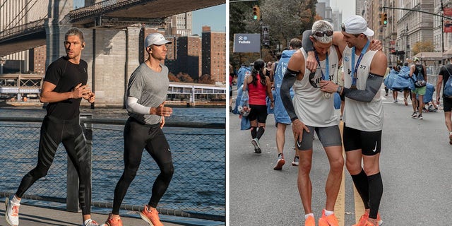 The Wade twins completed seven marathons in seven days — and said they're "super grateful" for all the support they've received as they spread a greater awareness of mental health issues.