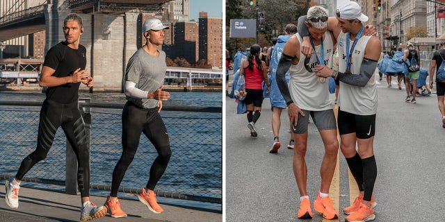 The Wade twins completed seven marathons in seven days — and said they're "super grateful" for all the support they've received as they spread a greater awareness of mental health issues.