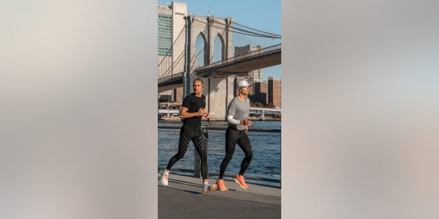 The Wade twins have recorded marathon progress. They hope it will raise mental health awareness among as many people as possible.