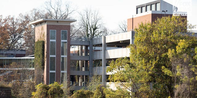 University of Virginia shooting scene general views.