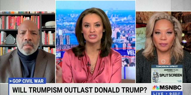 MSNBC contributor María Teresa Kumar was a guest host on "Velshi" Saturday.