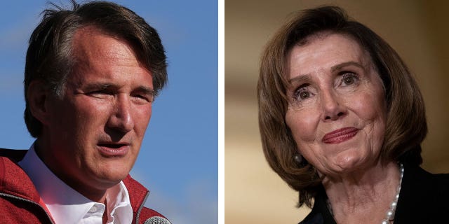 Virginia Gov. Glenn Youngkin sent House Speaker Nancy Pelosi a handwritten apology.