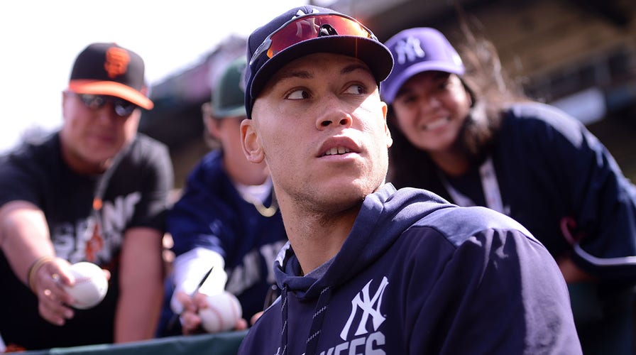 Aaron Judge shows up to Bucs game as he reportedly garners massive offers  on free-agent market
