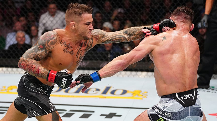UFC 281: Dustin Poirier beats Michael Chandler in bloody brawl, calls him  'dirty mother----er' after fight