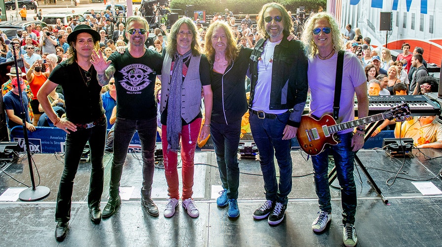 Foreigner announces farewell tour, performs live medley on 'Fox & Friends'