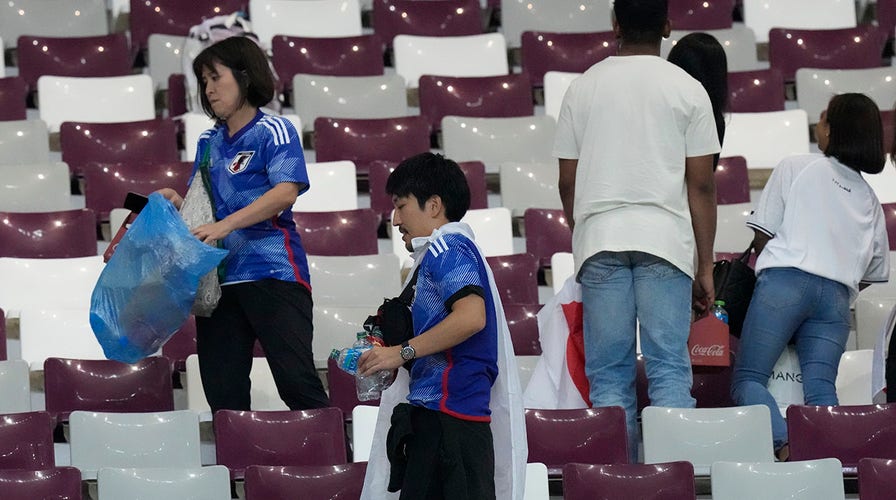 World Cup 2022: Japanese soccer fans go viral for cleaning up