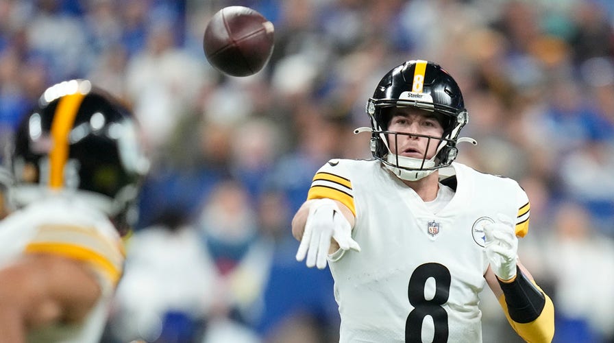 Steelers nab road victory against Colts thanks to clutch Kenny Pickett  drive