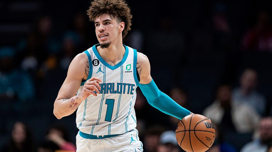 Hornets' LaMelo Ball Re-injures Ankle After Stepping On Fan's Foot ...