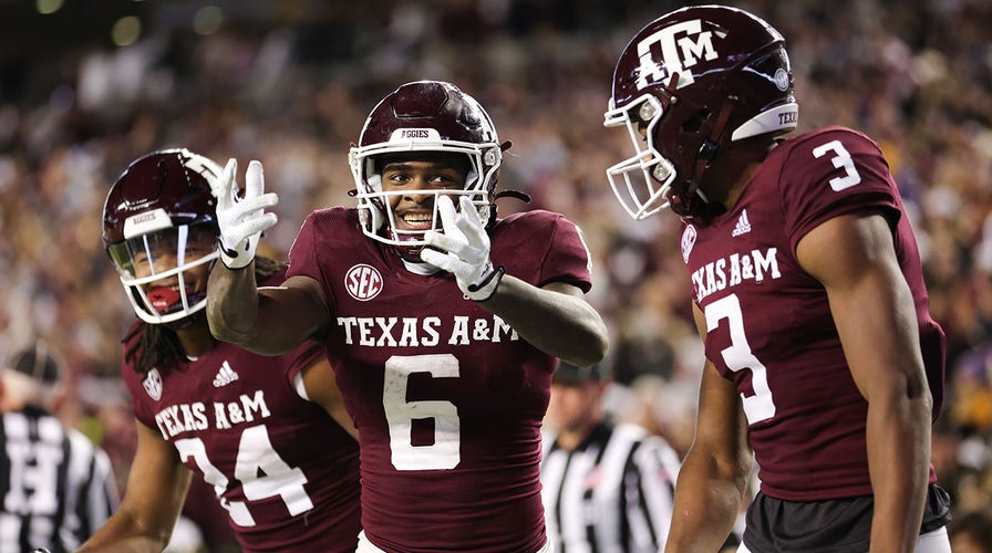 Texas A&M stuns No. 5 LSU, putting huge damper on College Football Playoff  chances | Fox News