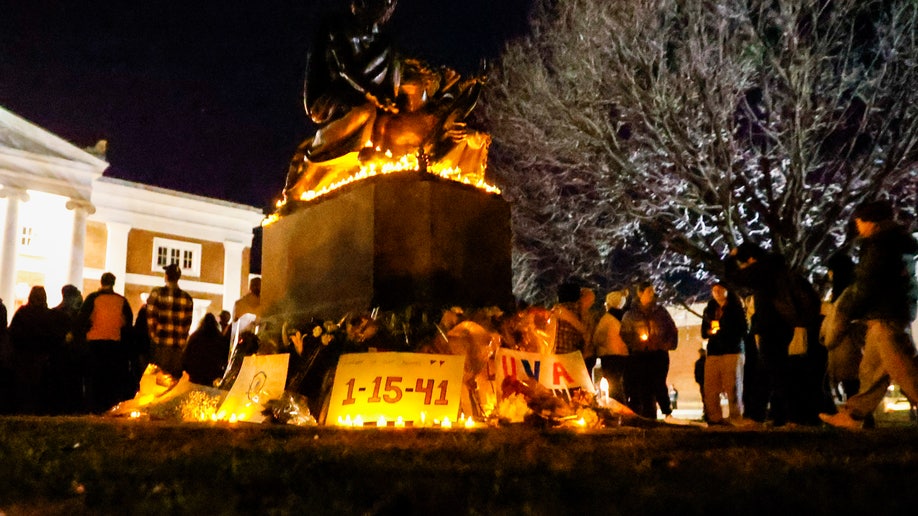 UVA campus shooting vigil