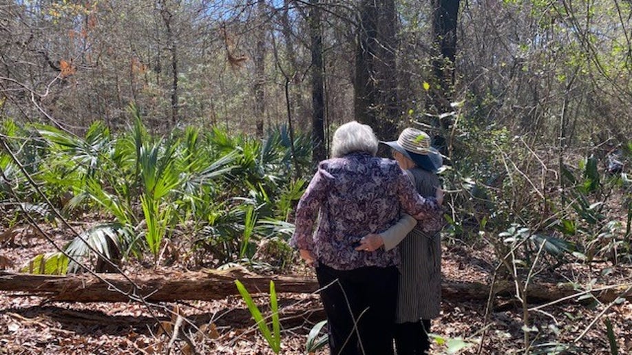 Place where remains of Dean and Tina Clouse were found