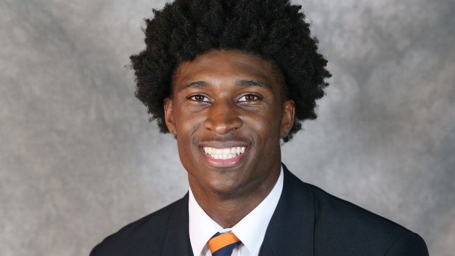 UVA football player Lavel Davis Jr.