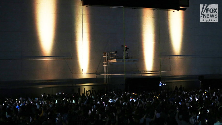 Lights honor the four murdered University of Idaho students