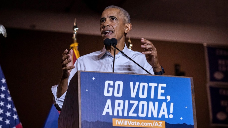 Former President Barack Obama Arizona rally