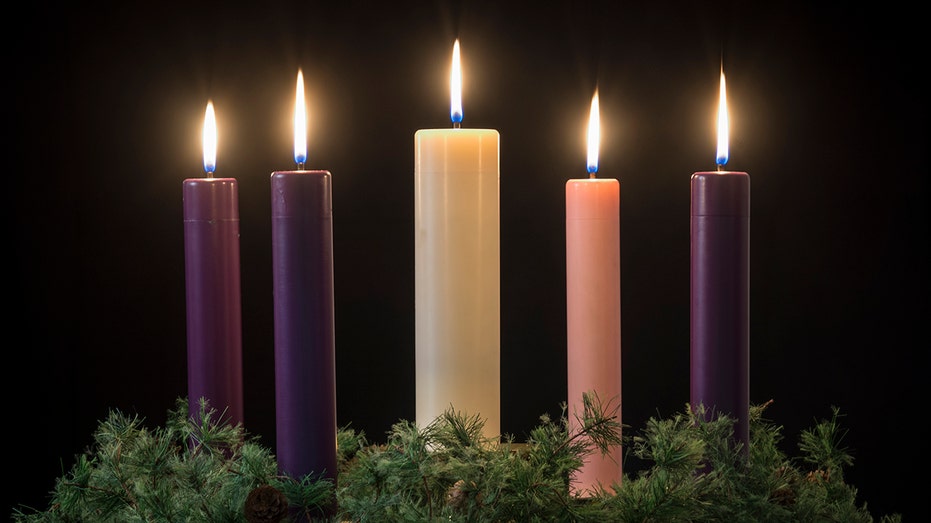 What is an Advent wreath and what do its candles mean during this holy season?