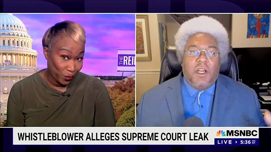 MSNBC segment points the finger at one conservative justice for leaking the Dobbs decision 1 REIDOUT REID MYSTAL
