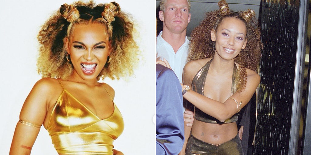 Mel B's daughter recreates her famous Spice Girls looks from the '90s