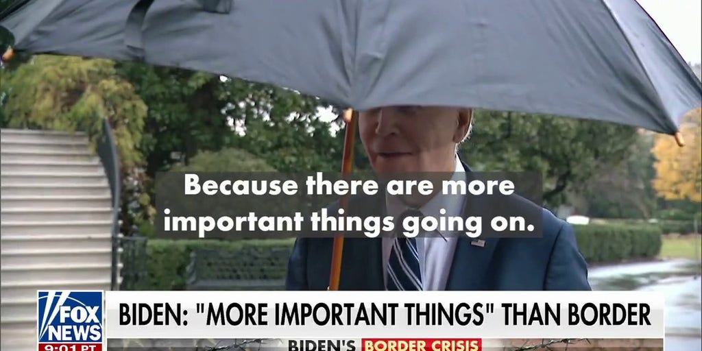 Biden torched for brushing off Peter Doocy's question about border visit: 'A shocking statement' - Vimarsana News