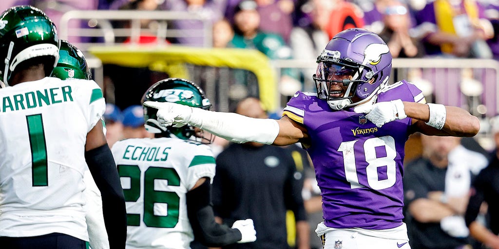 Vikings' Justin Jefferson takes shot at Jets' D.J. Reed on social media  after tough battle Sunday 