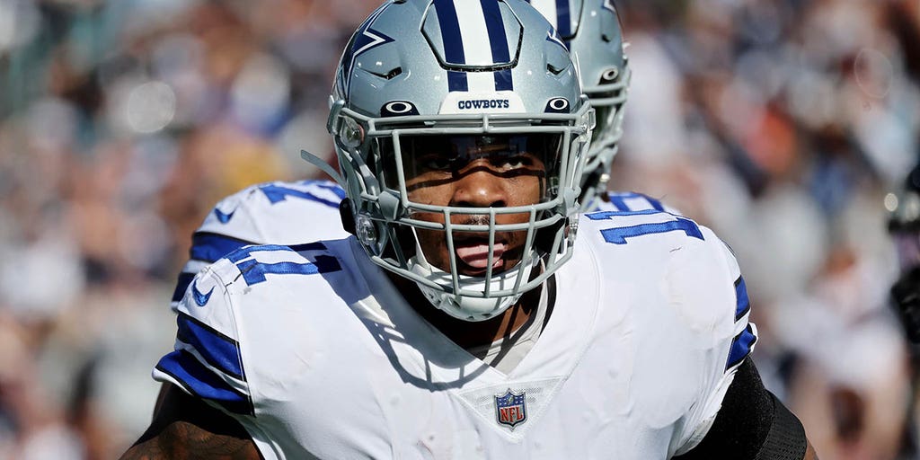 December 18, 2022: Jacksonville Jaguars quarterback TREVOR LAWRENCE (16)  gets sacked by Dallas Cowboys linebacker MICAH PARSONS (11) during the  Jacksonville Jaguars vs Dallas Cowboys NFL game at TIAA Bank Field Stadium