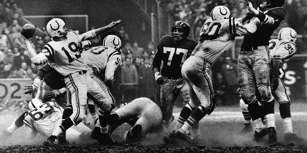 On this day in history, Dec. 28, 1958, Colts beat Giants for NFL title in  'greatest game ever played