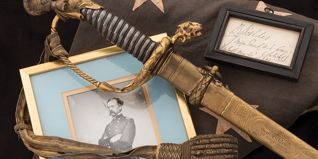 Rare Civil War, WWI military items made by Tiffany & Co. to hit Illinois auction block - Vimarsana News