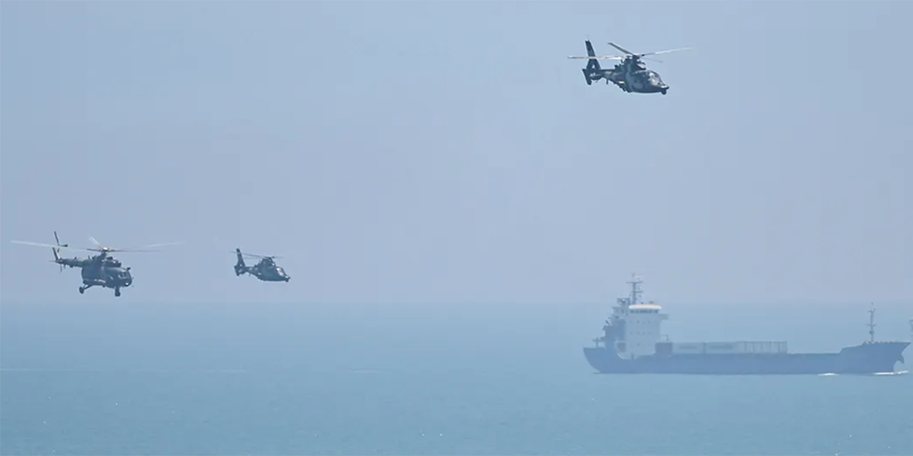 Chinese vessels and aircraft appear in Taiwanese waters and airspace