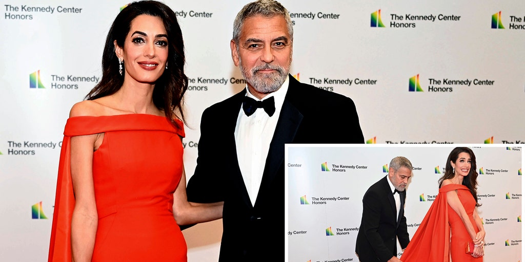 George Clooney helps wife Amal steal the show at Kennedy Center where he's honored - Vimarsana News