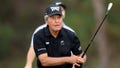 Gary Player of South Africa plays a shot during the Thursday pro-am as a preview for the 2022 PNC Championship at The Ritz-Carlton Golf Club on December 15, 2022 in Orlando, Florida.