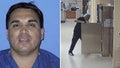 Dr. Raynaldo Ortiz, left, and a screenshot from surveillance footage where he's allegedly tampering with IV bags that poisoned patients. - Fox News