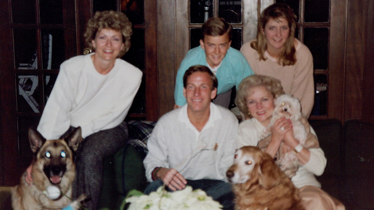 Betty White and Patty Sullivan with their husbands