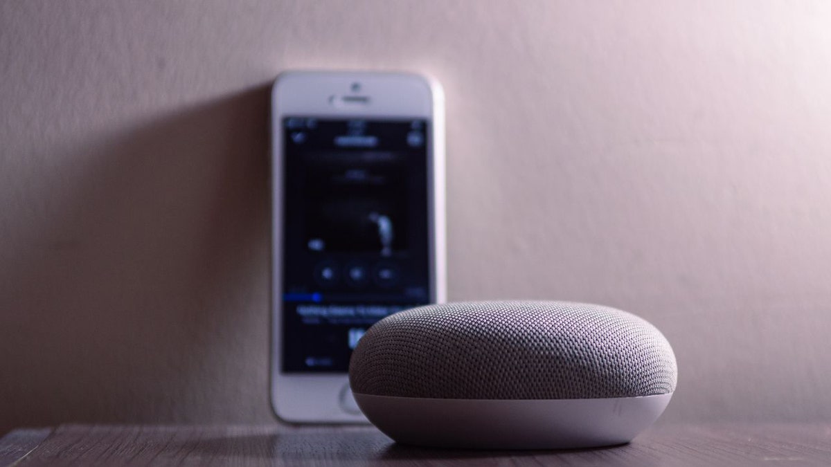 Google home with apple sales phone