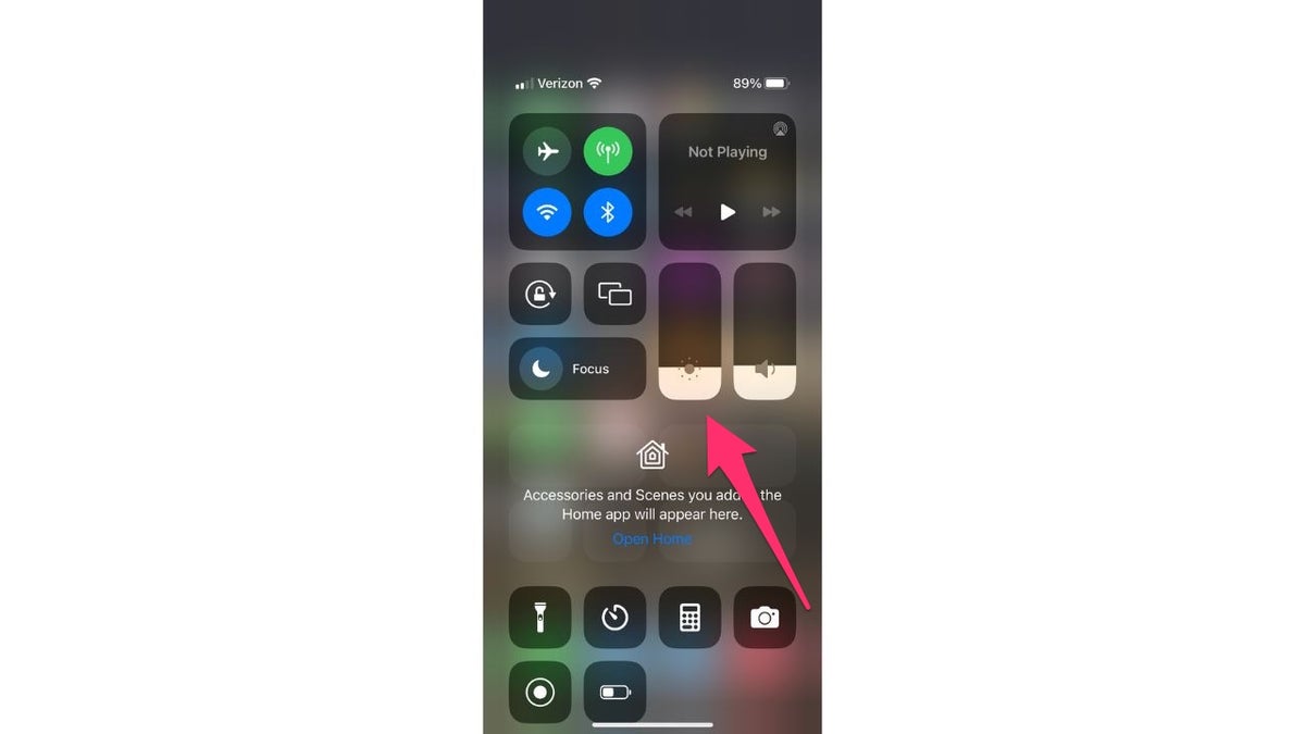 iphone display screen