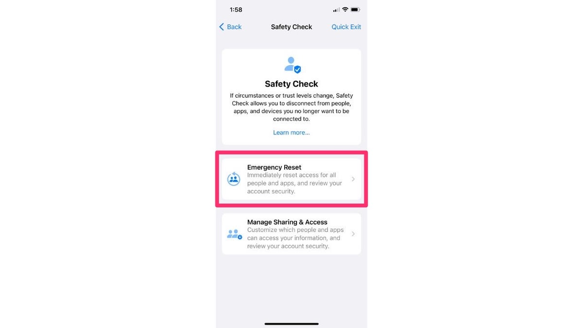 iphone security email
